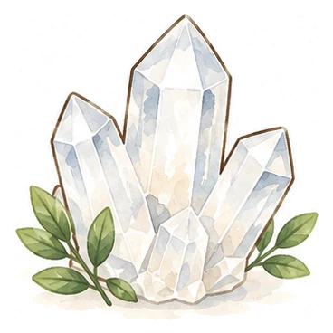 水晶のイラスト